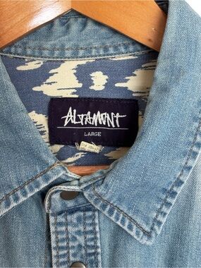 Altamont Light Blue Denim Button-Up Shirt Jacket